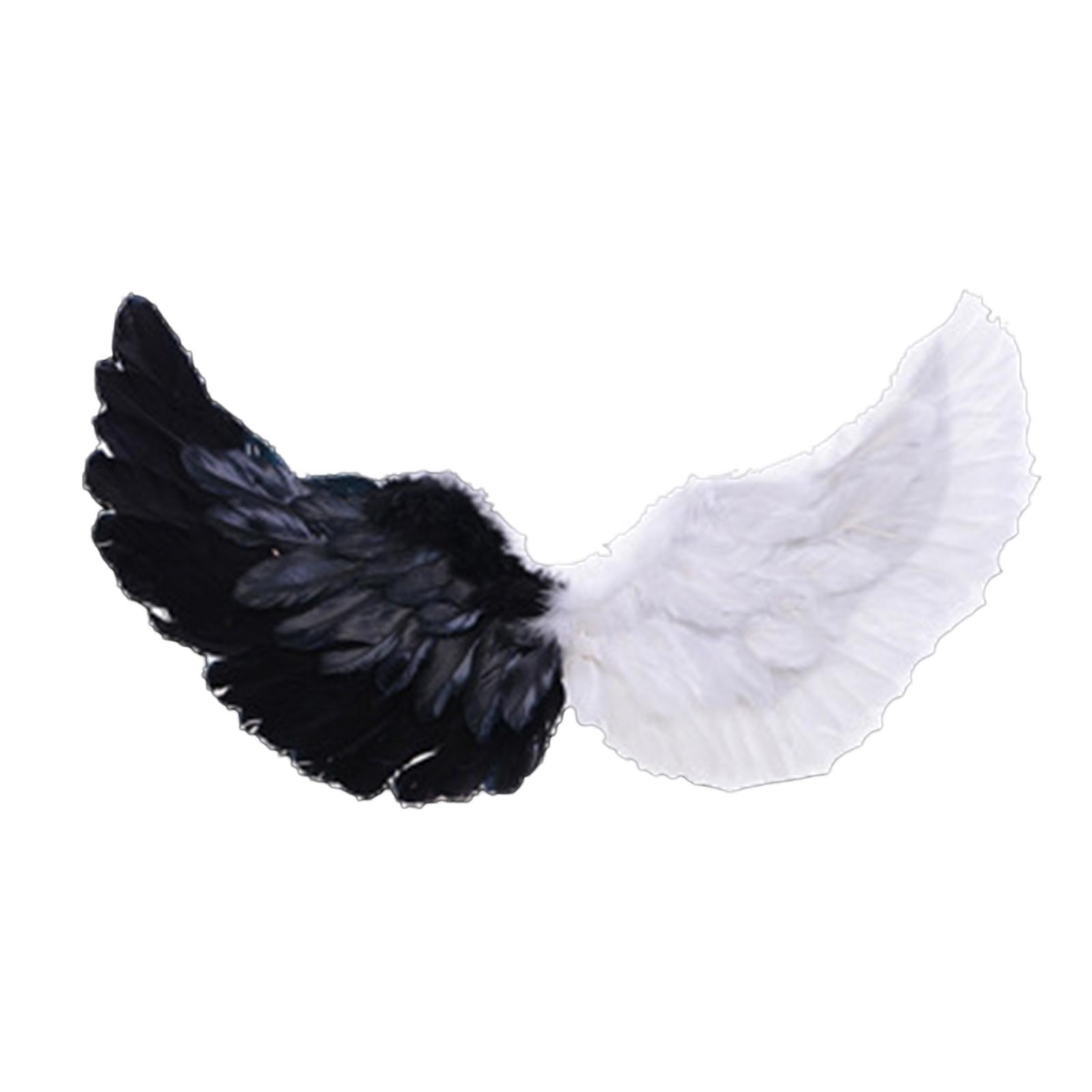 TDS Xmas Angel Wings Colorful Angel Wings for Cosplay and Photography Lightweight and Easy to Wear less Than