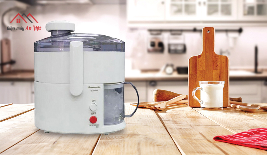 Máy ép hoa quả Panasonic MJ-68MWRA - Hàng Chính Hãng