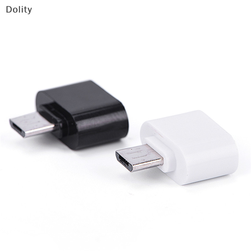 Dolity Mini otg cáp USB OTG Adapter Micro USB để chuyển đổi USB cho máy tính bảng Android Samsung Xiaomi HTC Sony LG
