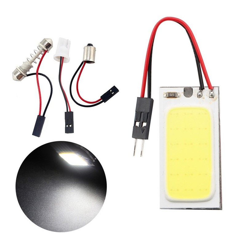 Buy 5x White 48 Smd Cob Led T10 4w 12v Car Interior Panel R8L0 Dome Light Bulb Lamp T2G0 at