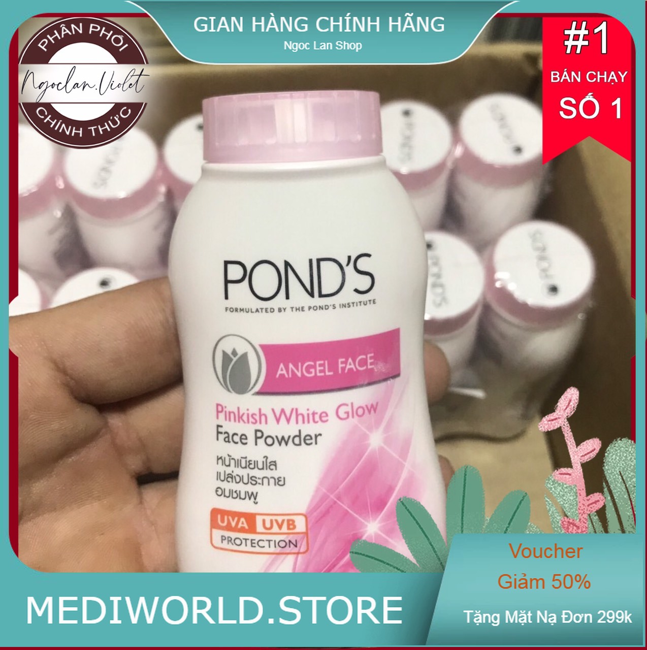 Phấn pond's thái lan 50g