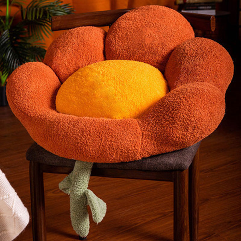 Flower cushions, tatami mats, bay windows on the floor, lazy sitting, large futons on the floor, thick plush farts cushions, soft cushions