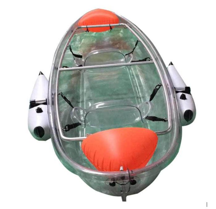 Transparent Kayak with side float Lazada