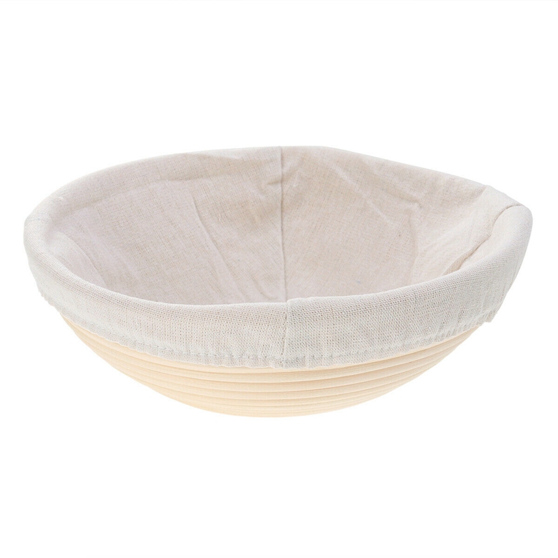 Bread Proofing Basket,Round Proofing Basket Set,Linen Liner