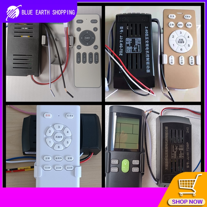 Remote Control for 6th Gear Fan Lamp Third Gear Ceiling Fan Lights Wireless Speed Control Switch Accessories