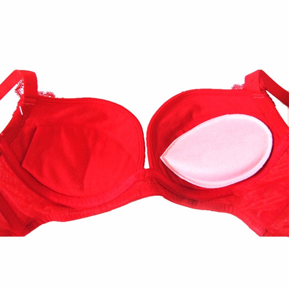 Breathable For Women Lift Up Water Drop Thicker Push-up Support Bra ...