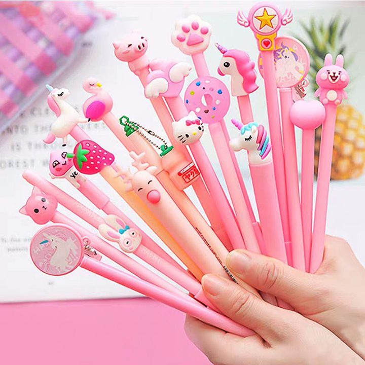 (GIÁ LẺ NHƯ SỈ) BÚT bi nước cute nhiều hình dễ thương
