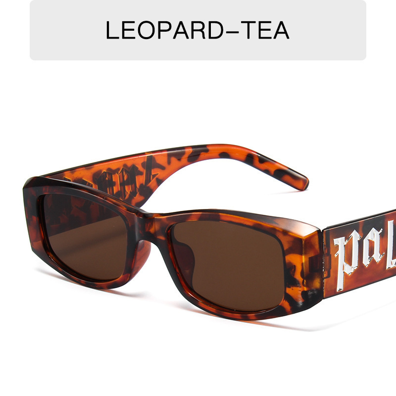 Barbie Style Sunglasses Pink Sunshade Sunglasses Men and Women Fashion Square Frame Sun Glasses Take Pictures Show Face Small Y2k Glasses PTQ