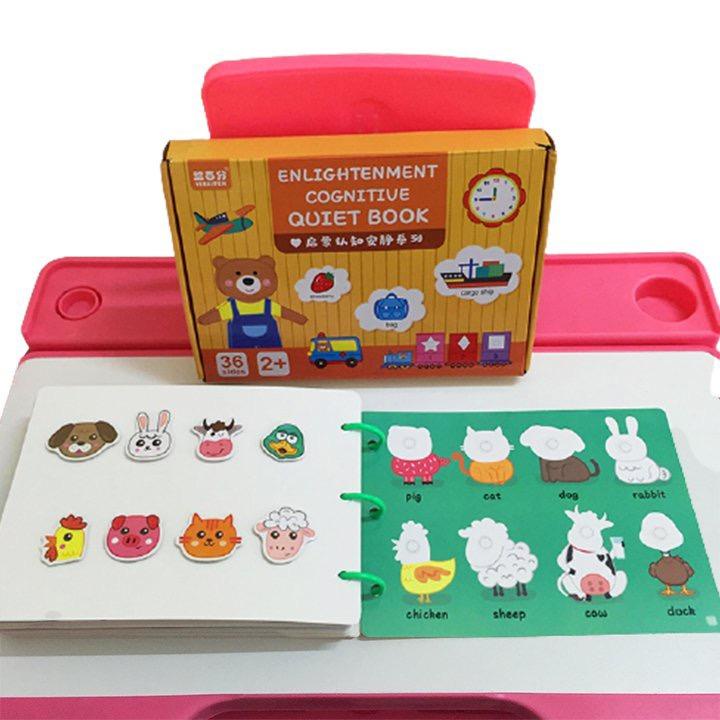 Đồ Chơi Sách Bóc Dán Thông Minh 17 Chủ Đề
