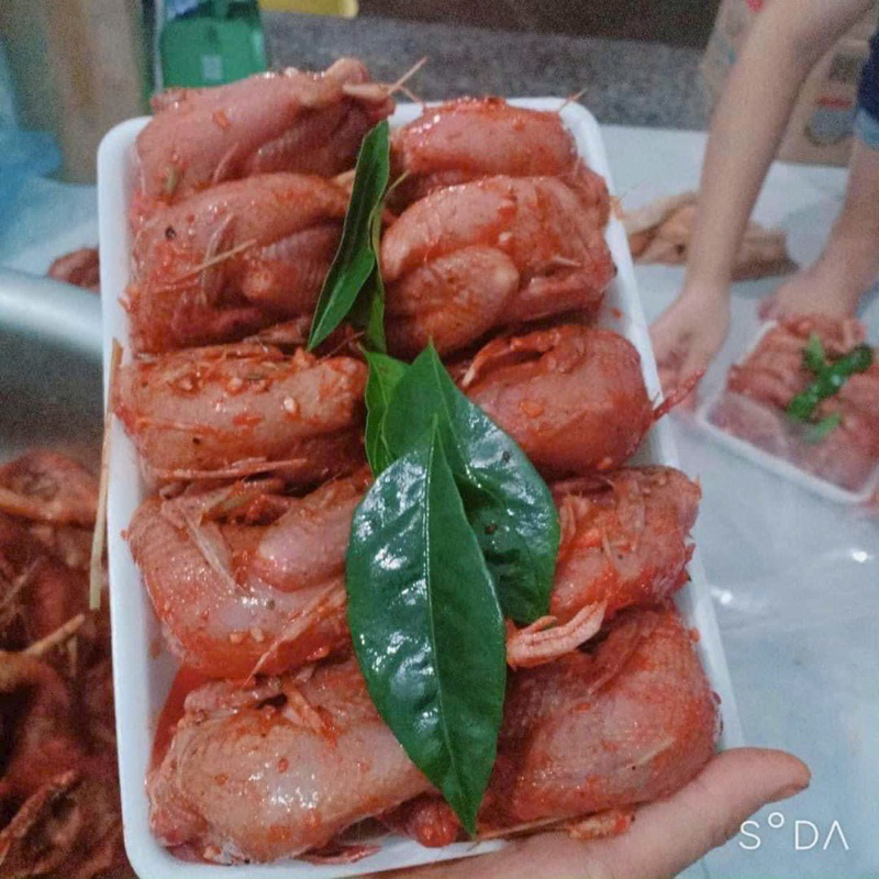 Chim cút ướp lá móc mật vĩ 10 con 500gr