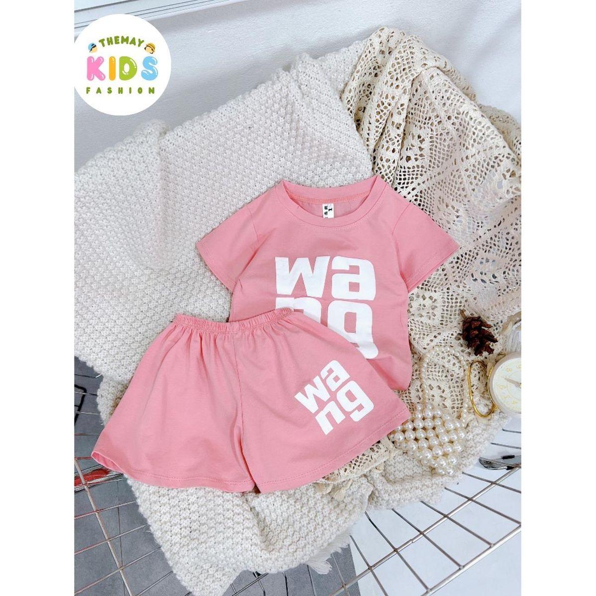 [8-40kg] Đồ bộ bé gái quần đùi 5 Màu