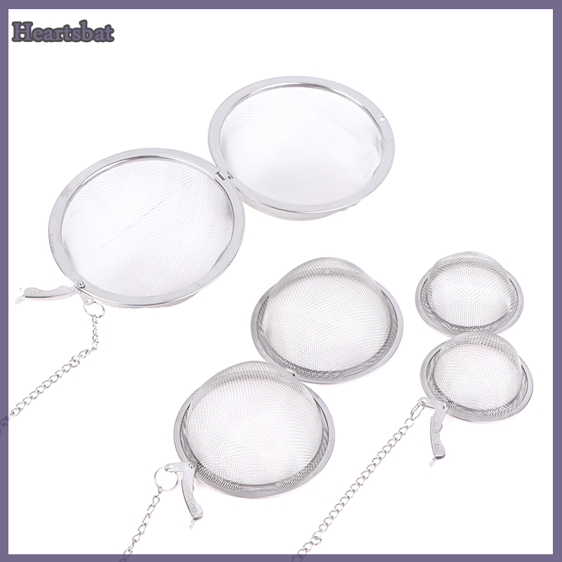 [Heartsbat] Stainless Steel Tea Strainer Mesh Infuser Tea Filter Strainers Kitchen Tools