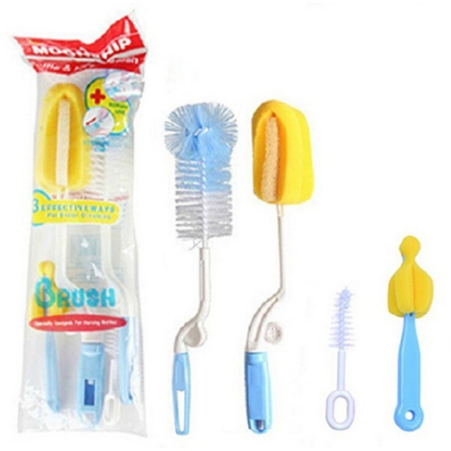 Bộ 5 món cọ rửa ly bình tiện lợi