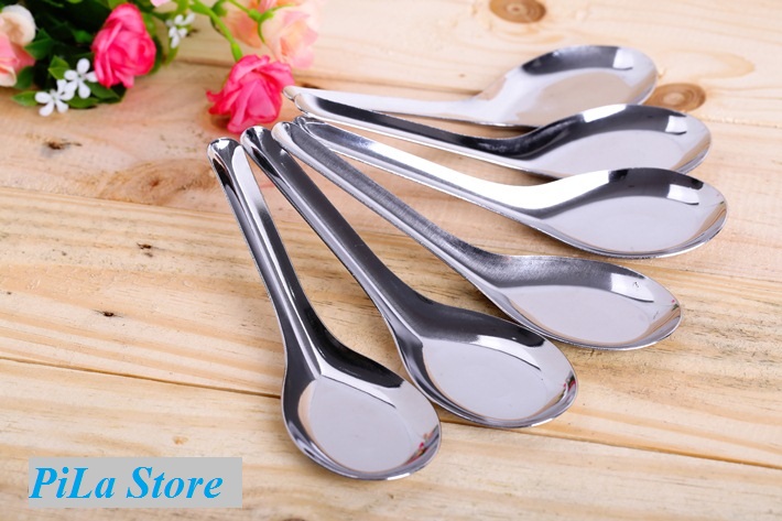 Muỗng Cơm Inox Cán Dài