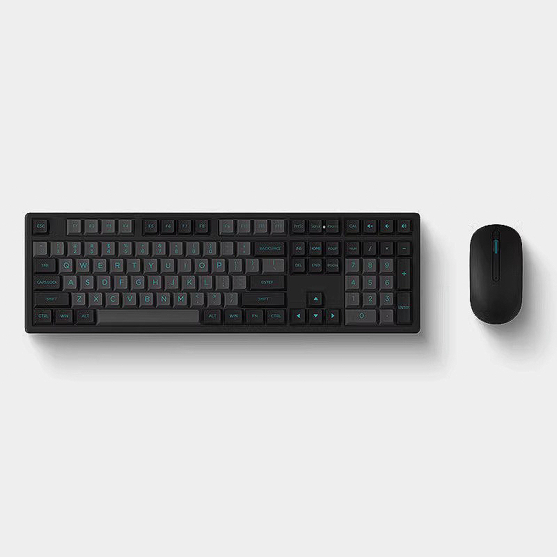Akko mx108 keyboard and mouse combo dual mode wireless bt+2.4g keyboard mouse set for laptop pc computer
