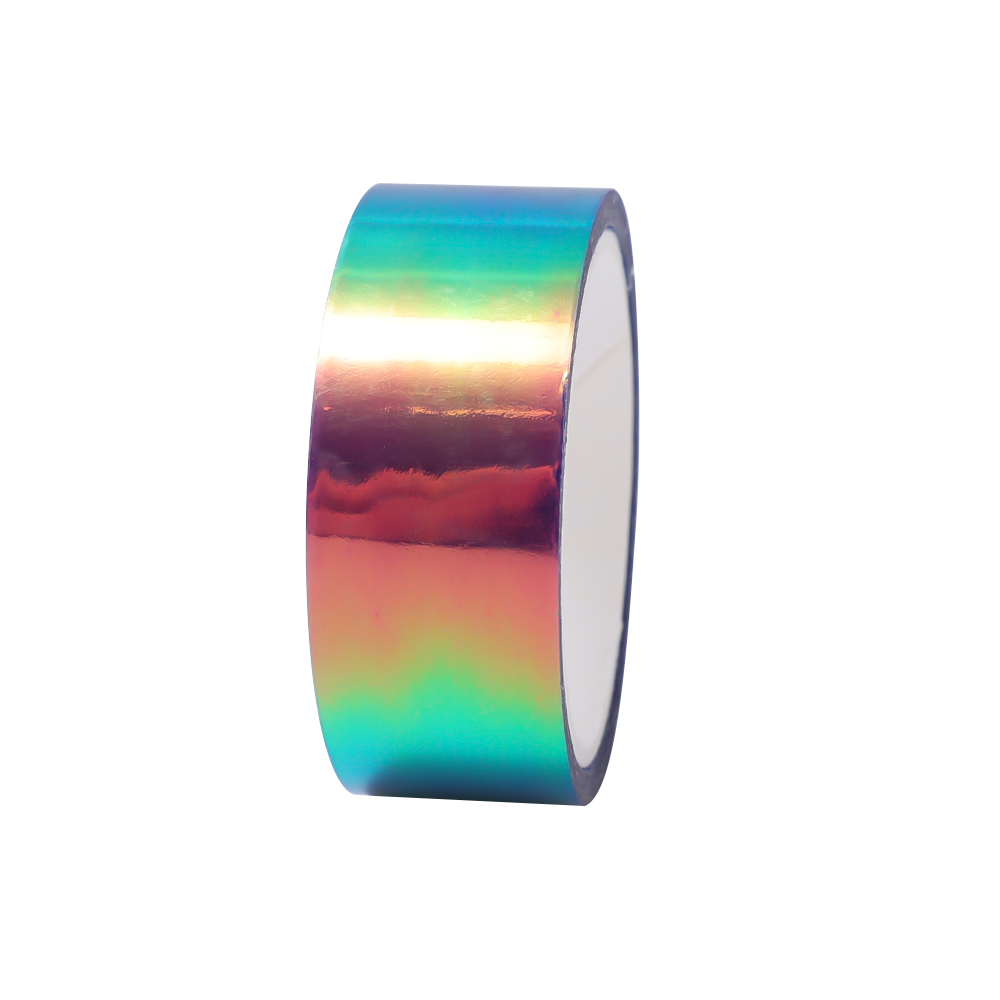 5M Glitter Rainbow Laser Tape DIY Handbook Scrapbook Sticker Decorative Masking Tape Handmade Art Supplies Gift Box Wrapping Tape