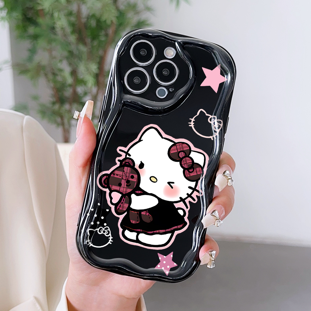 Jizetin%20for%20Samsung%20A31%20Back%20Cover%20Sweet%20Cool%20KT%20Cat%20Cream%20Wavy%20Edge%20Soft%20Silicone%20Phone%20Case%20-%20Image%206