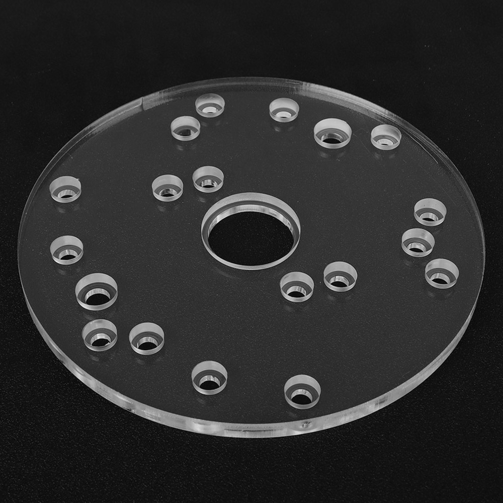 High%20Visibility%206.5%20inch%20/%20164mm%20Diameter%20Universal%20Router%20Base%20Plate%20Transparent%20Acrylic%20Material%207.5mm%20Thickness%20Router%20Base%20Plate%20Kit%20Pre-drilled%20Mounting%20Holes%2030.5mm%20Middle%20Hole%20Router%20Base%20Replacement%20for%20Woodworking%20Routing%20and%20Trimming%20-%20Image%202