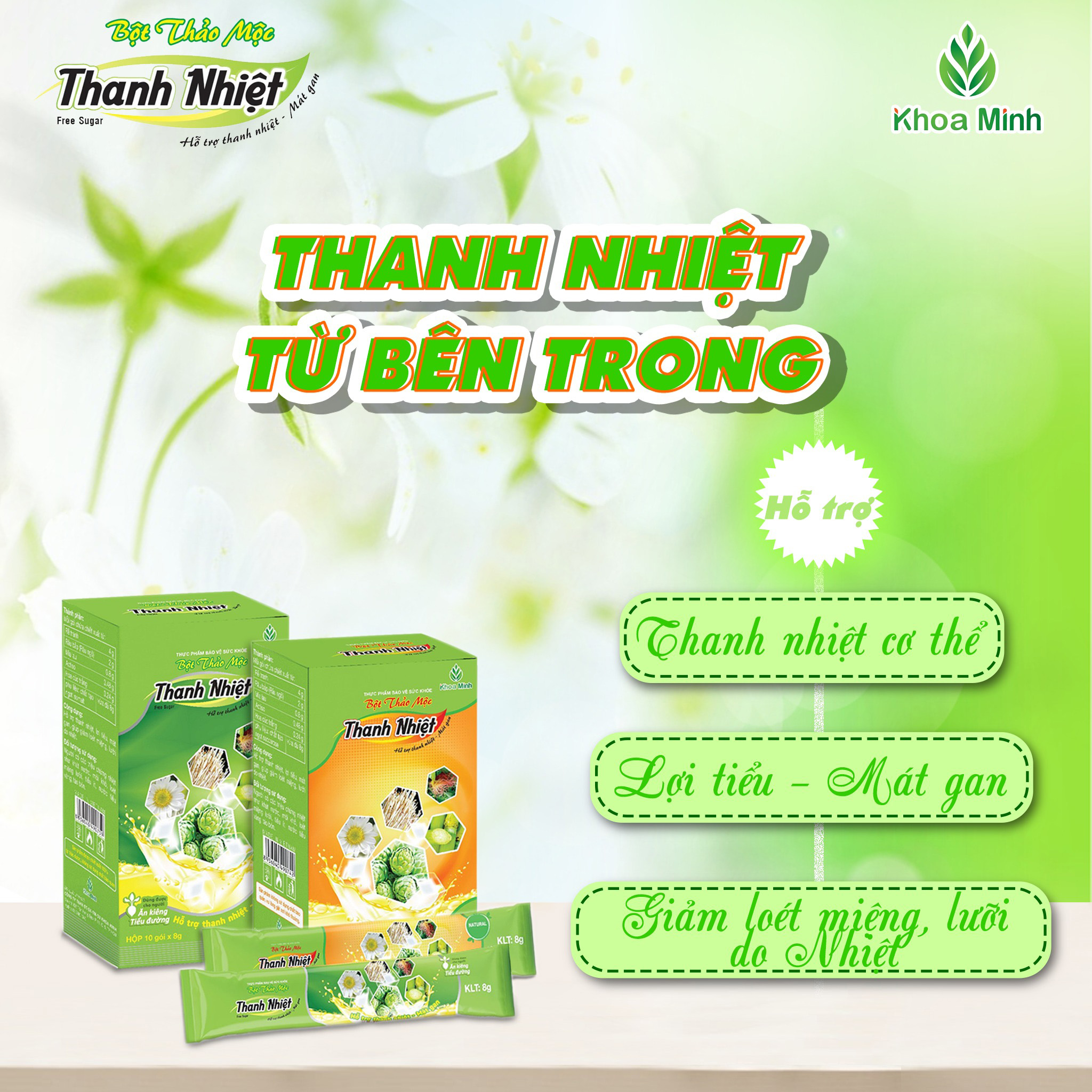 [HCM]BỘT THẢO MỘC THANH NHIỆT