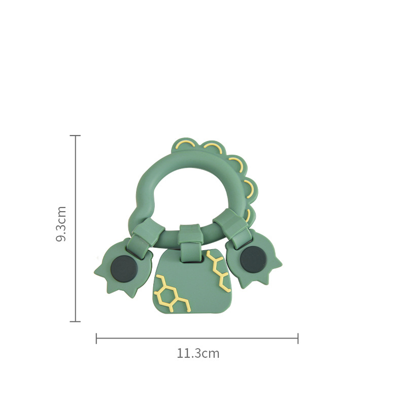 JOYNCLEON Baby teether, bracelet, silicone baby teething stick, anti-eating hand tool, rabbit bracelet toy