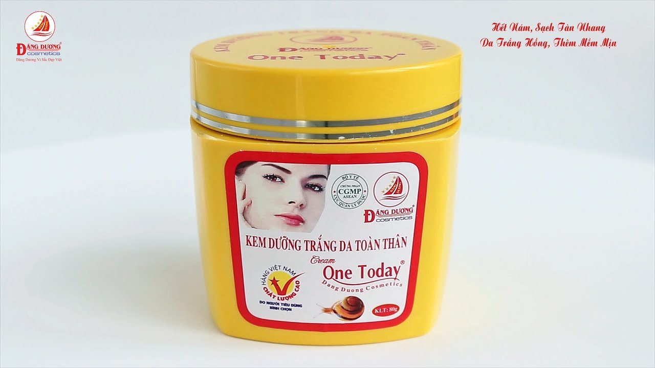 Kem One Today Dưỡng Trắng Da Toàn Thân 80GR