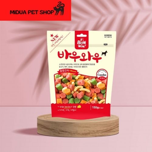 Snack hỗn hợp cho chó Bowwow-150g