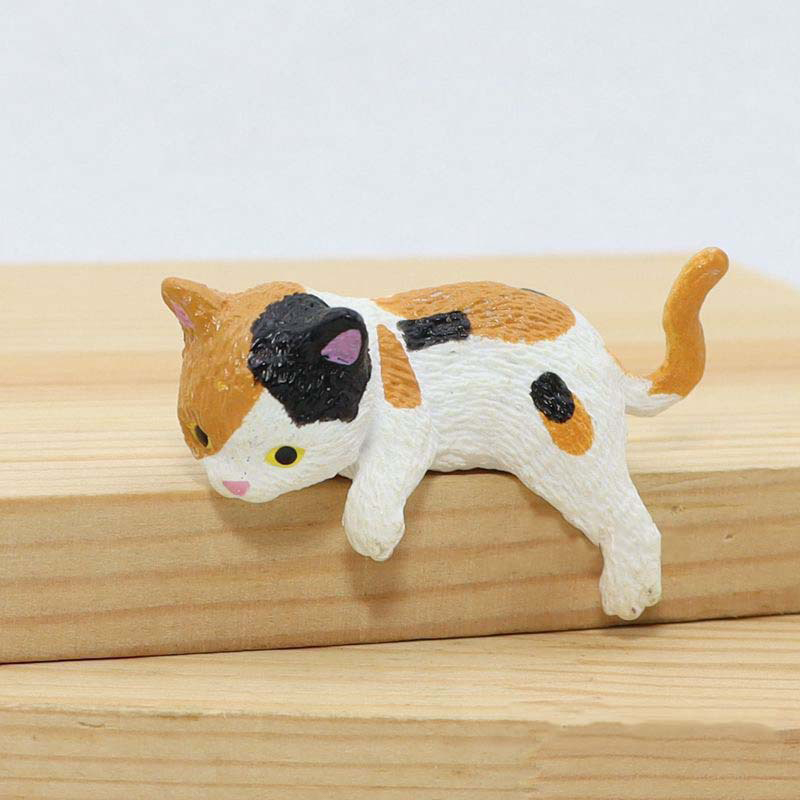 Cartoon%20Simulation%20Fish%20Tank%20Edge%20Hang%20Cat%20Aquarium%20Ornament%20Figurine%20Miniature%20Fayshow%20-%20Image%207
