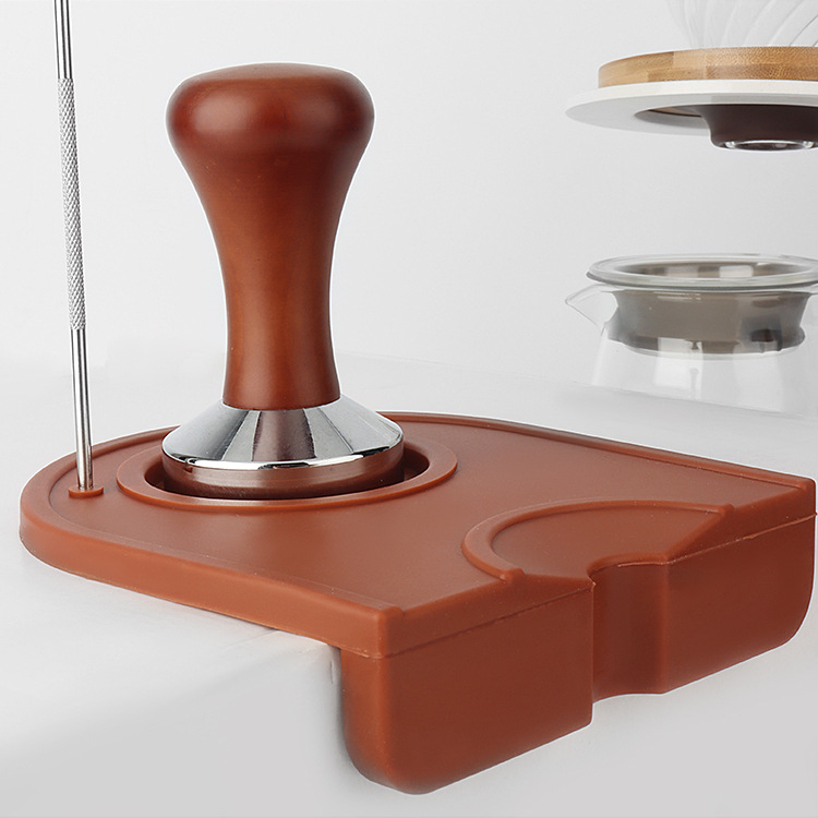 Đế cao su đặt tamper nén cà phê - Dụng cụ barista