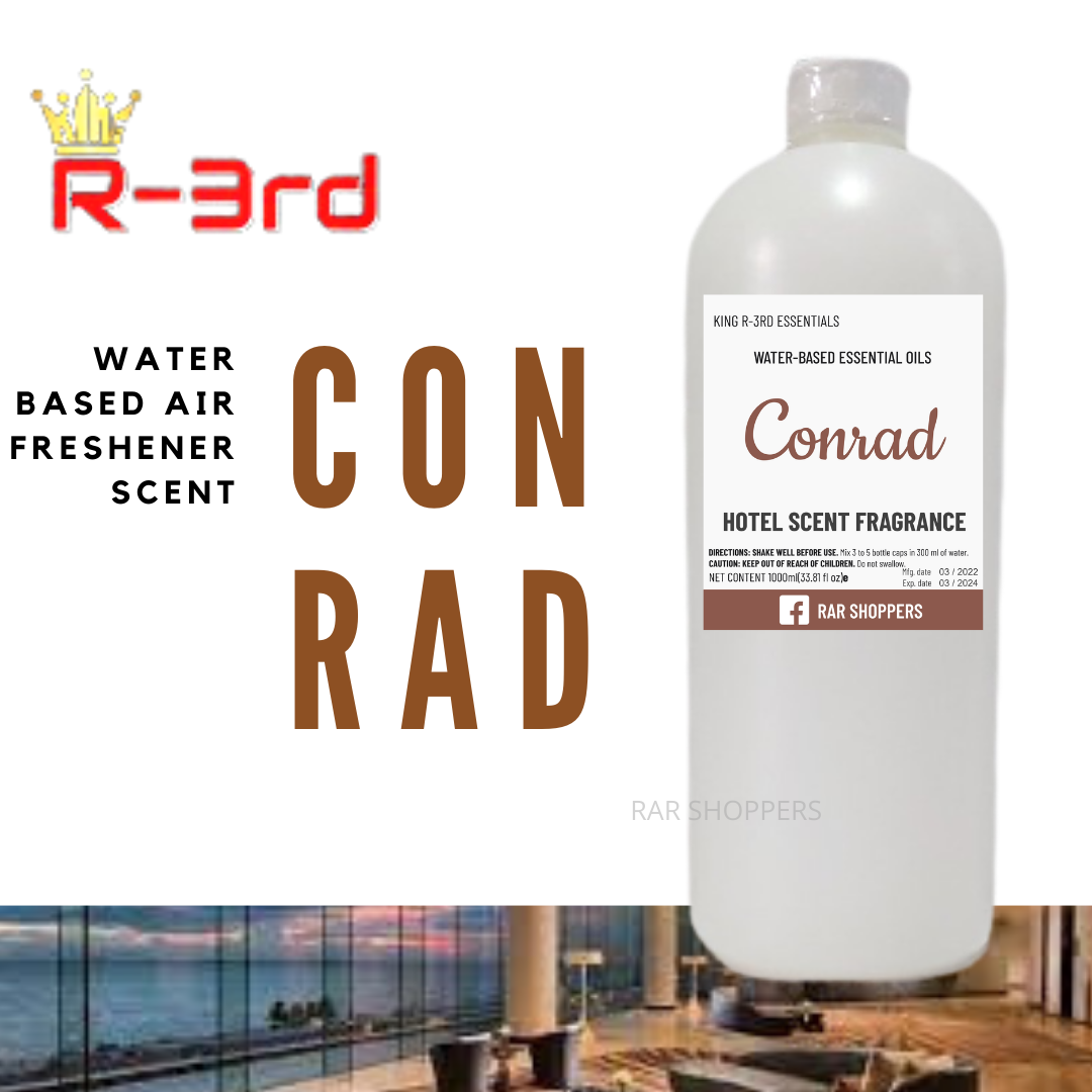 1 liter water based air freshener essential oil Conrad hotel scent