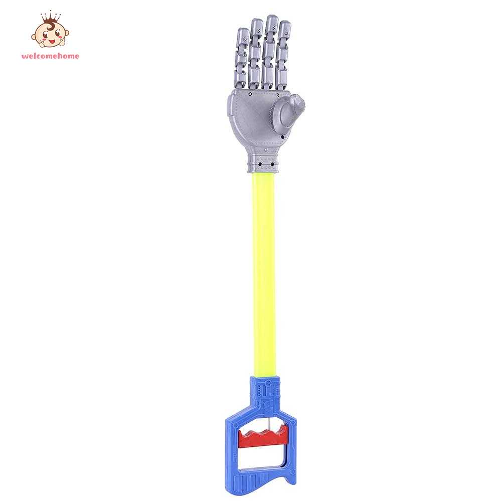 Welcomehome 56cm Robot Claw Hand Grabber Grabbing Stick Kid Boy Toy Robot Hand Wrist