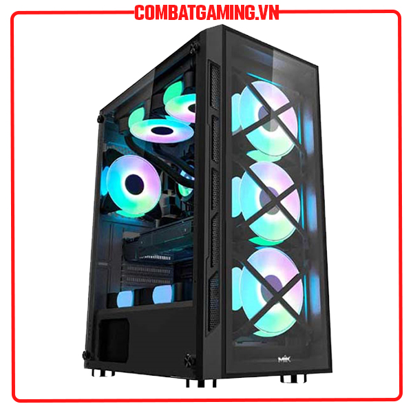 Case Mik TN10 (Tặng kèm 3 fan RGB)