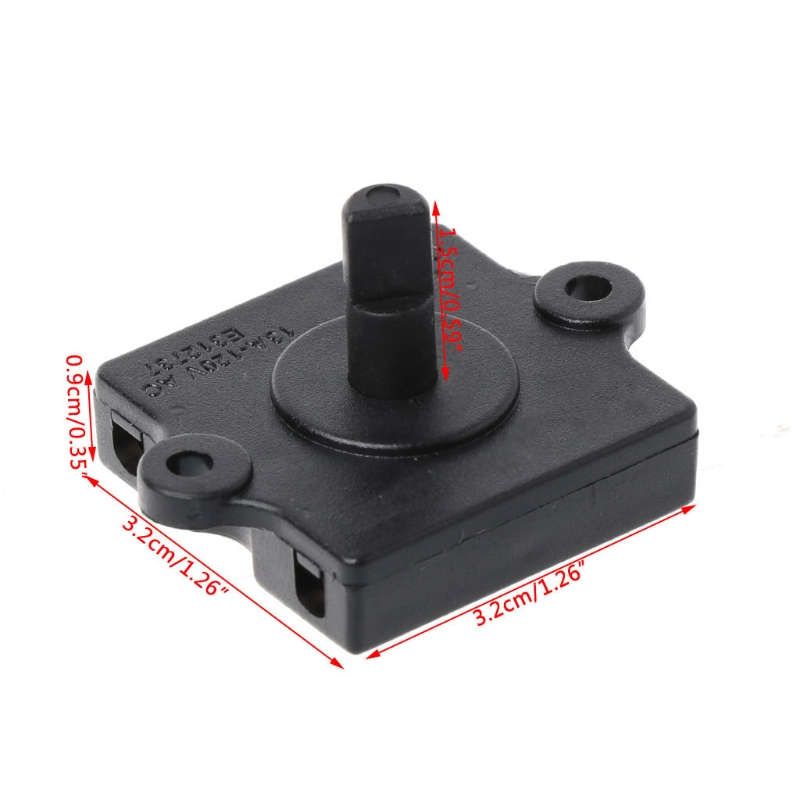 【New arrival 】 B3200 Rotary Switch 4 Position 3 Speed Heater Blower Fan Switch Control Knob