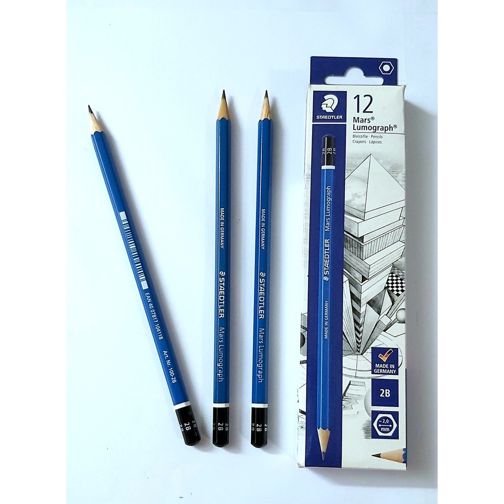 Bút chì 2b staedtler 100-2b - hàng chính hãng