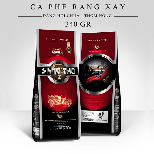 Trung Nguyên Legend Cà Phê Rang Xay Sáng Tạo 3 – Gói 340gr – Thuần Hạt Arabica, Vị Chua Thanh Nhẹ