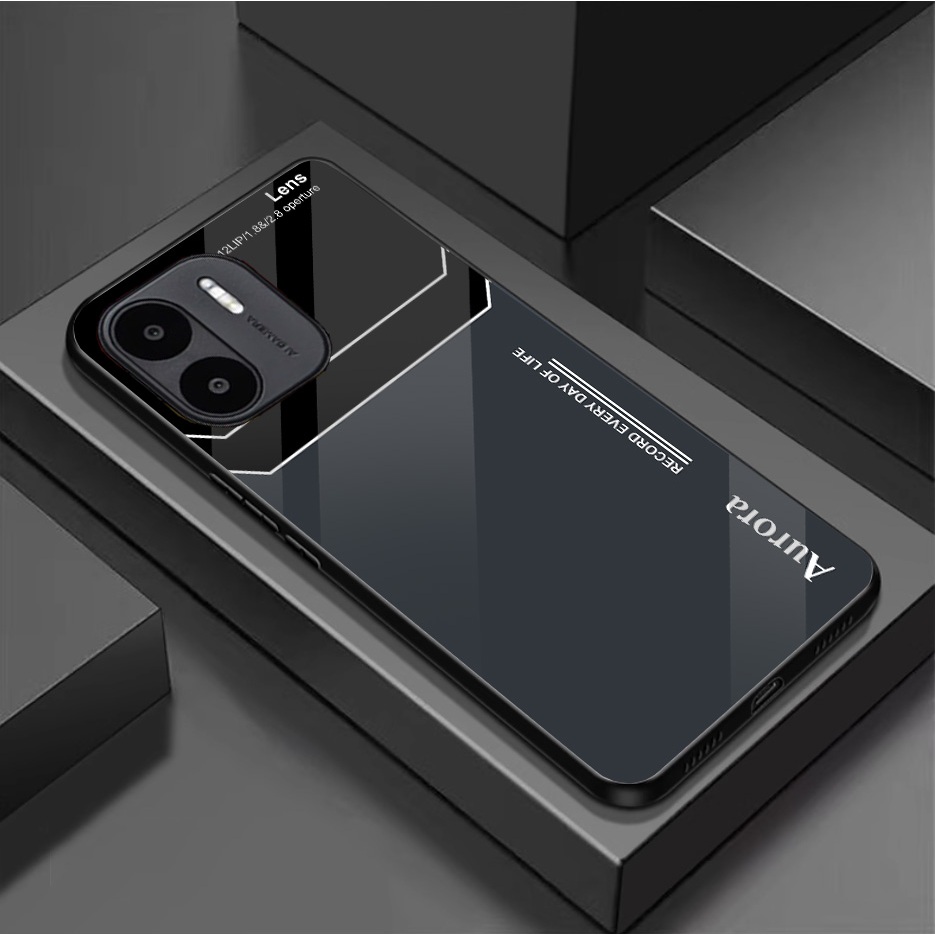 Ốp lưng kính 3d xiaomi redmi a1, a2, a1+, a2+ phiên bản mới