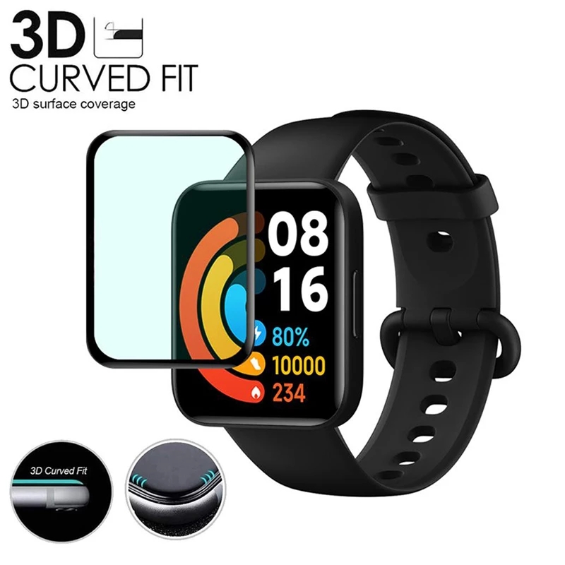 Bảo vệ màn hình 3D PMMA Full Cover Bảo vệ màn hình thông minh cho Redmi Watch Lite/Redmi Watch 2Lite