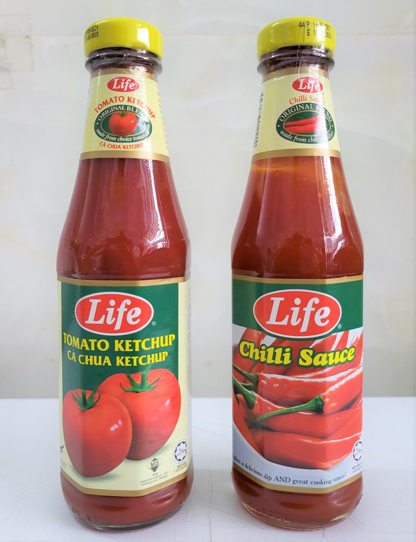 [Chai TT 330g] TƯƠNG CÀ CHUA [Malaysia] LIFE Tomato Ketchup (halal) (tgc-hk)