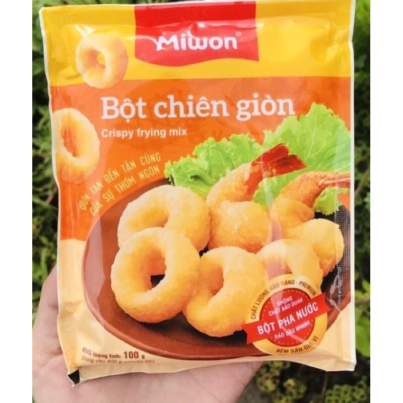 Bột chiên mịn giòn tan Miwon gói 100gram