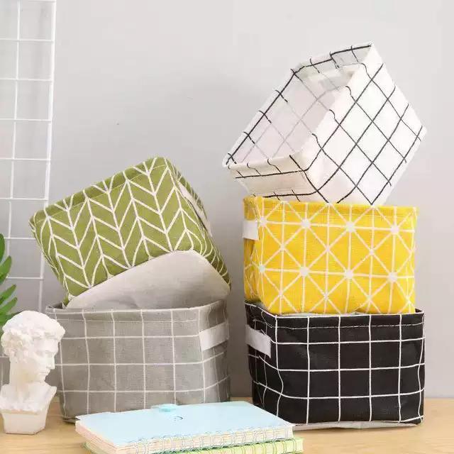 GIỎ VẢI ĐỰNG ĐỒ CÁ NHÂN BẰNG VẢI CANVAS