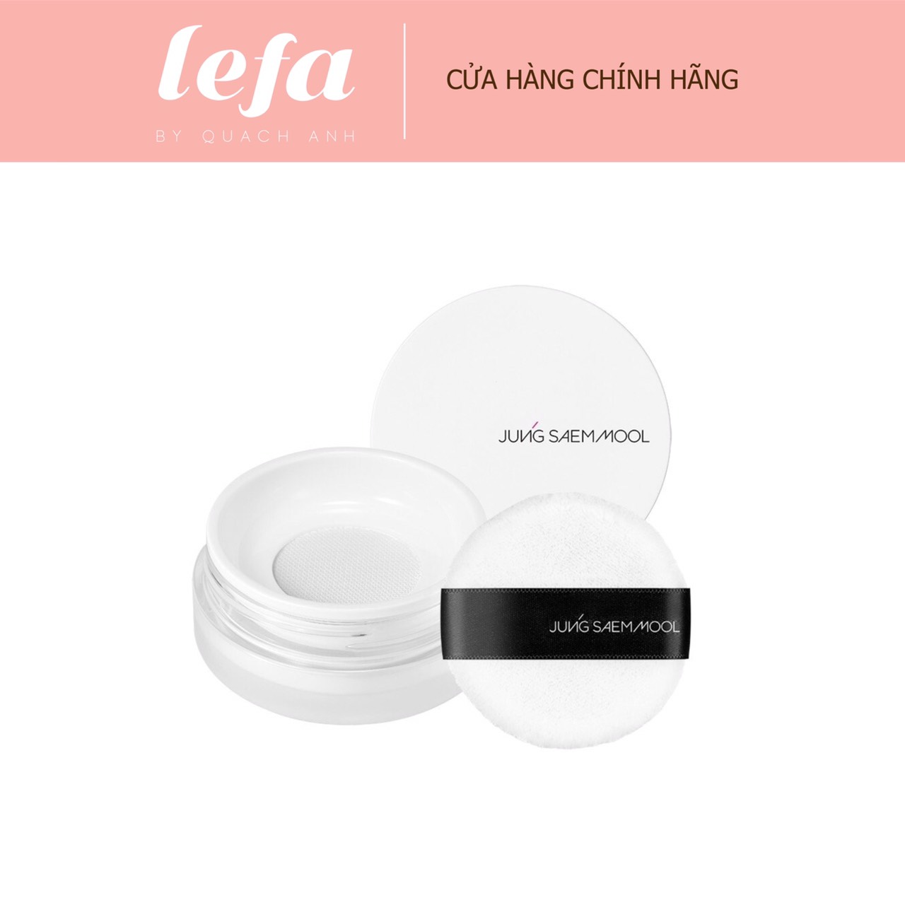 [Chính hãng] Phấn phủ bột Jung Saem Mool Pro-Lasting Finish Powder [Lefa]