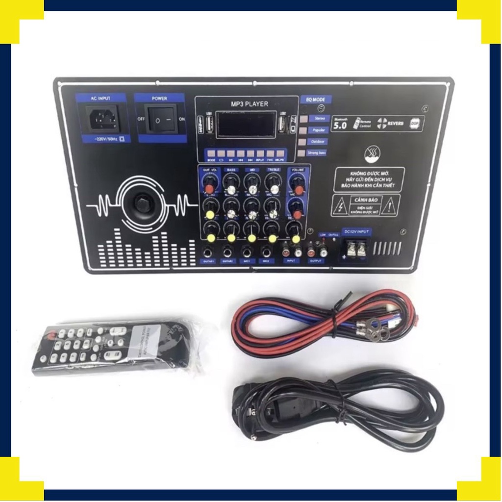 Bộ mạch loa kéo 300w có reverb-dsp 315 19x38