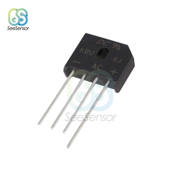 5Pcs/lot KBL608 KBL-608 KBU808 KBU6J 6A 800V 6A 600V 8A 800V Diode ...