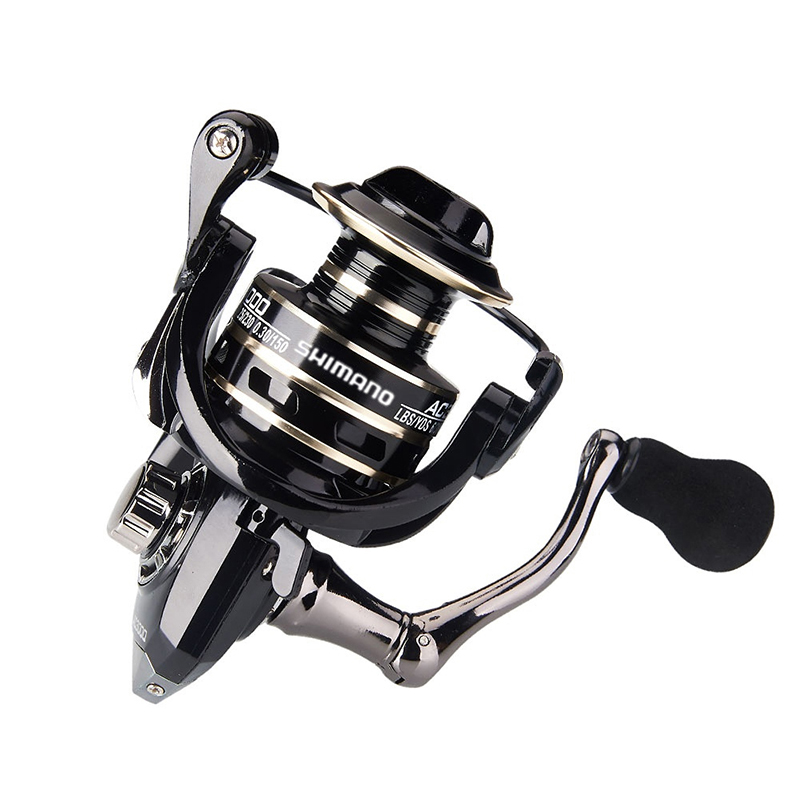 DEUKIO Fishing Reel 2000-7000 Series EVA Handle 5.2:1 High-speed Rotating  Spinning Reel Metal Spool Reels Carp Fishing Wheel