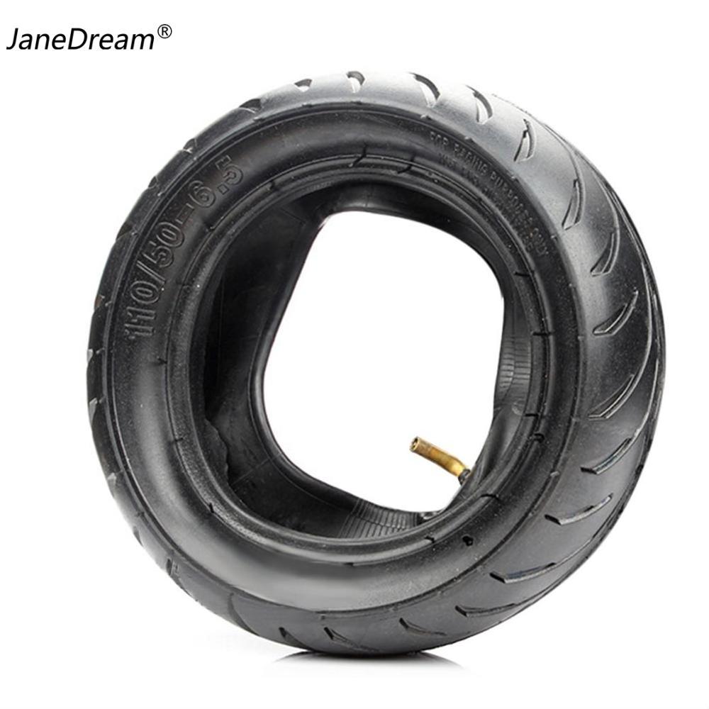 JaneDream 1Set ( Inner tire+Outer tire) High Quality Mini Motorcycle 49CC Small Sports Car Front 90/65-6.5 Rear 110/50-6.5 Inch Suitable for Electric Bicycle Motorcycle