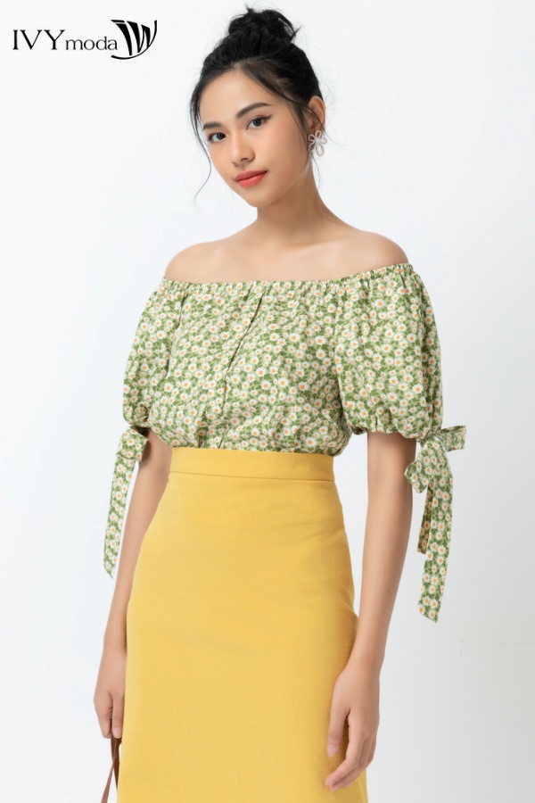 Chân váy thun dáng bút chì IVY moda MS 30M6535