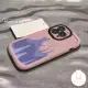 Art Fashion Cool Blue Purple Flame Braided Bracelet Phone Case Compatible for IPhone 13 XR 11 13 15 14 12 Pro Max X XS Max Luxury Cream Puffs Shockproof Cover. 