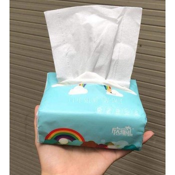 [FREE SHIP] 1 THÙNG ( 30 GÓI) GIẤY ĂN CẦU VỒNG CAO CẤP XINMIE