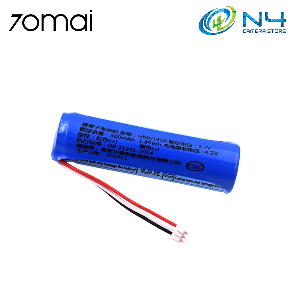 70Mai Pro Battery Replacement HMC1450 3.7V For 70Mai Dash Cam