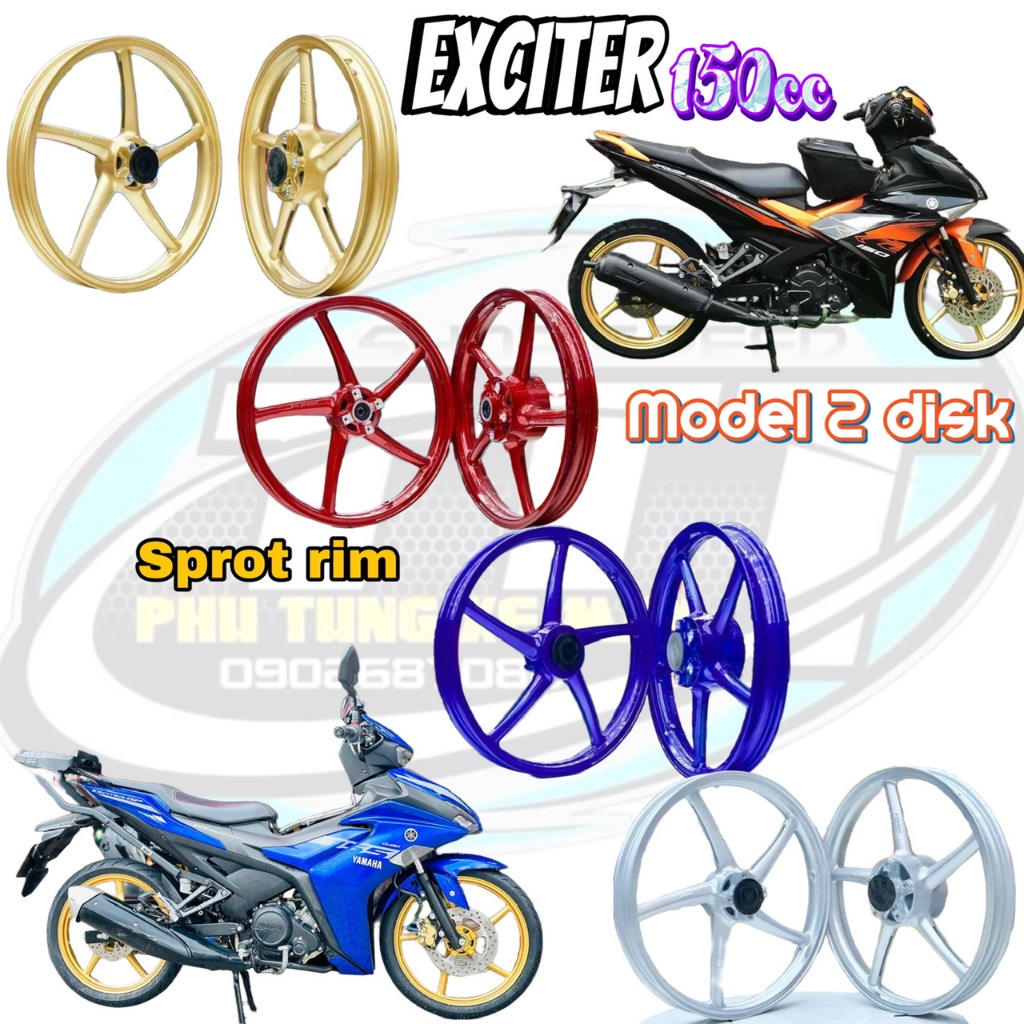 vành mâm 5 cây enkei sonic150 1.6-16