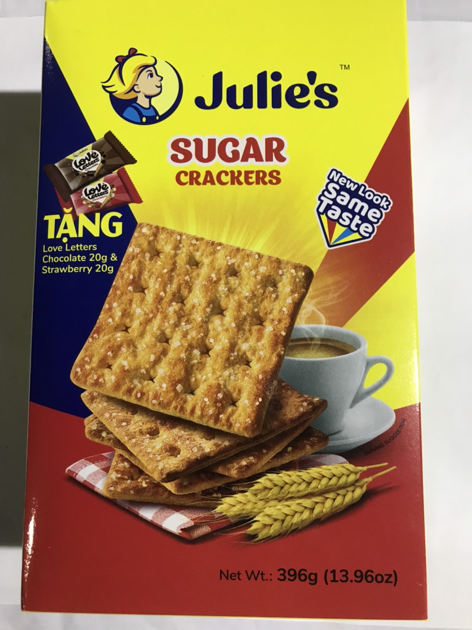 Bánh Quy Giòn Lúa Mì Đường Julie's Sugar Crackers
